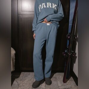 PARKE Boxer Sweatpants in Glacier (Brand New!) Size XL